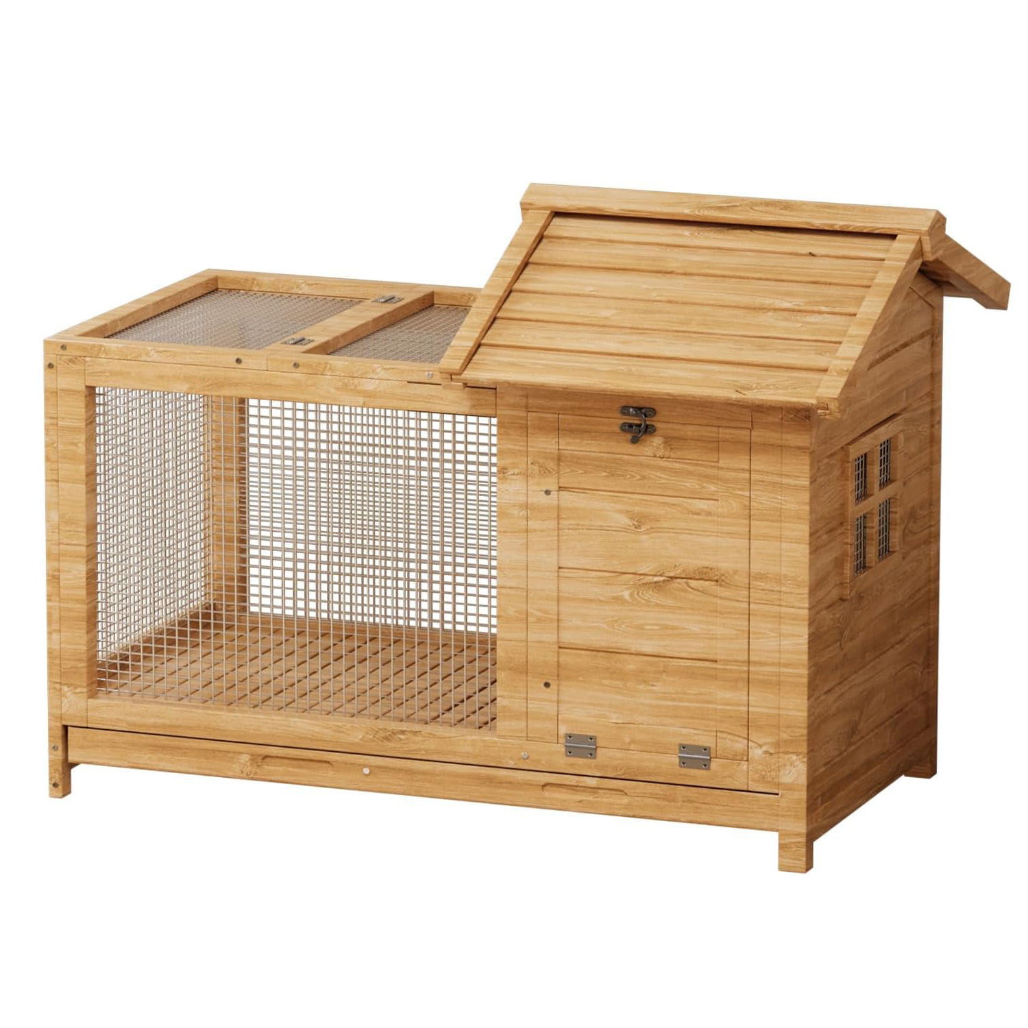 Wooden Rabbit Hutch Indoor and - Rabbit Cage Wire recension och pris