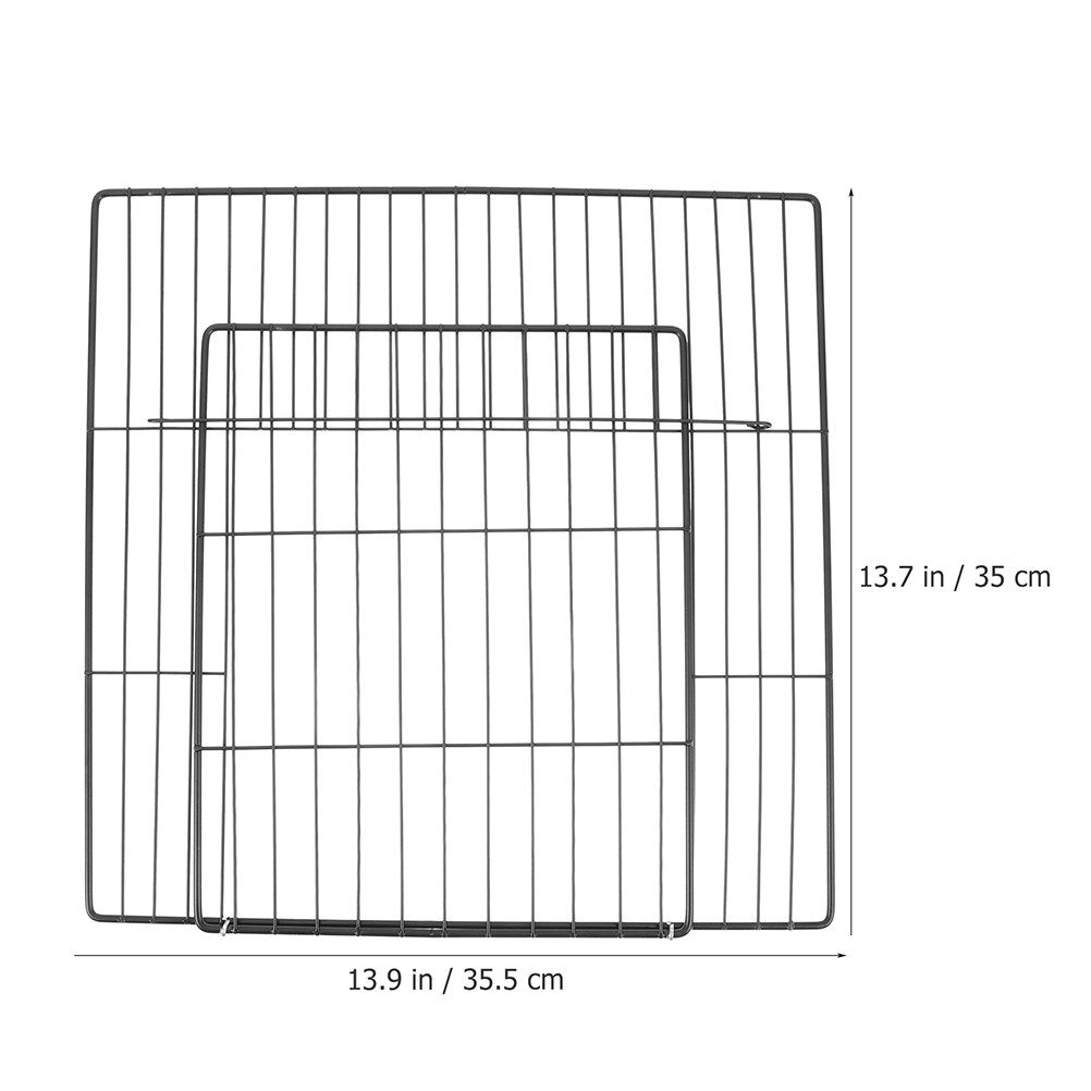 2Pcs Heavy Duty Pet Cage Door  - Rabbit Cage Wire recension och pris